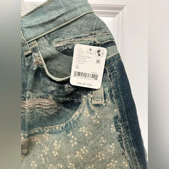 NWT We the Free Illusions Patchwork Jeans - Picture 8 of 9